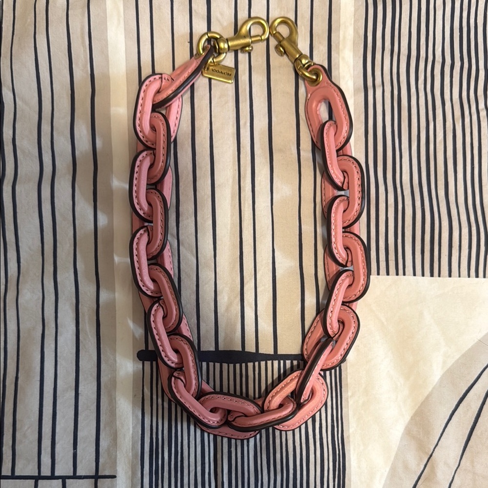 Coach leather bag strap